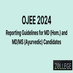 OJEE 2024 Reporting Guidelines for MD Hom and MD MS Ayurvedic Candidates